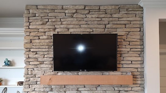 TV wall mounting